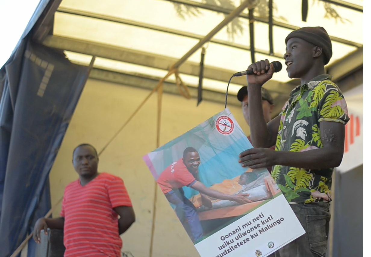 SmartNet media campaign community event, Kasungu District
